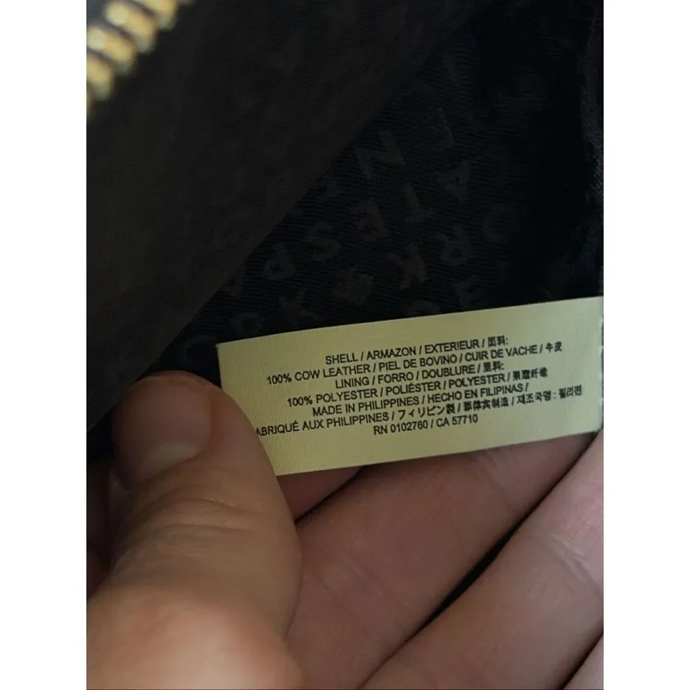 KATE SPADE CARLI LEATHER CROSSBODY MEDIUM‎ SATCHEL BLACK BAG